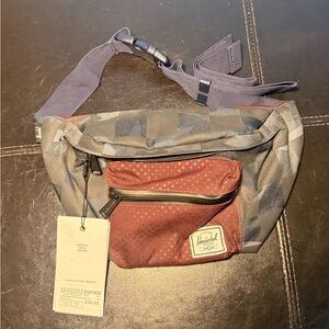 NWT Herschel Supply Company Multi-Color Waist Bag